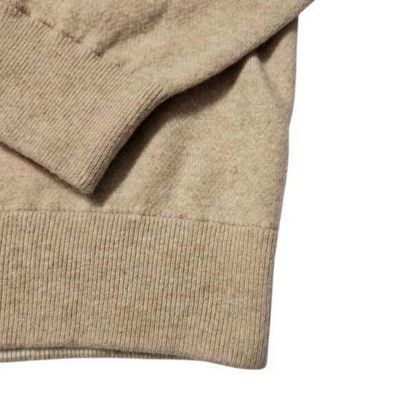 Vince Womens Cashmere Blend Sweater Knit Beige Crewneck Pullover Small S - Picture 6 of 10